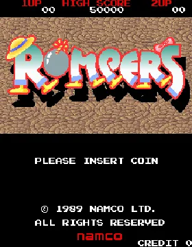 Rompers (Japan) screen shot title